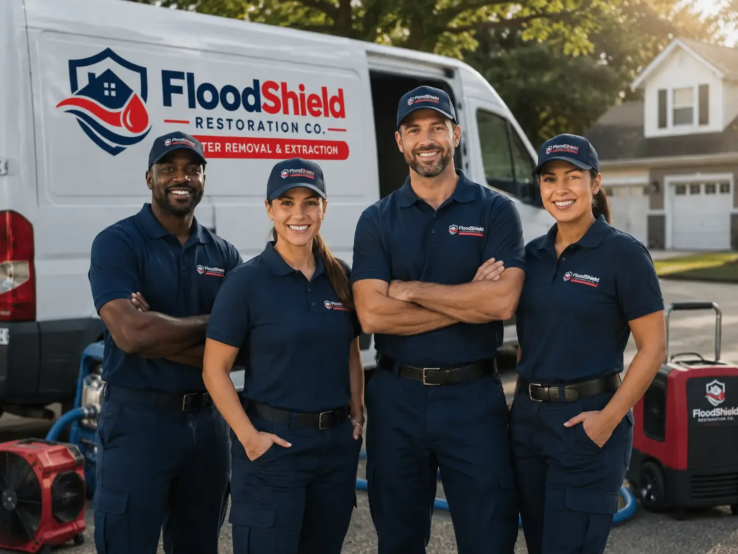 Flood Damage Restoration company in Industry, TX